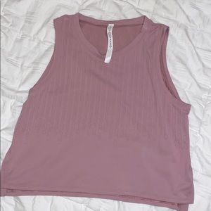 LULULEMON purple workout tank size: xl